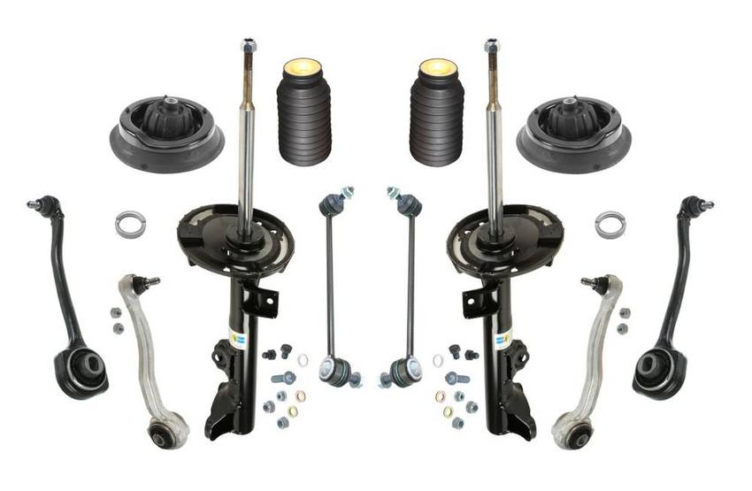 Mercedes Suspension Strut Assembly Kit - Front (B4 OE Replacement) 2043304311 - eEuroparts Kit 3086698KIT